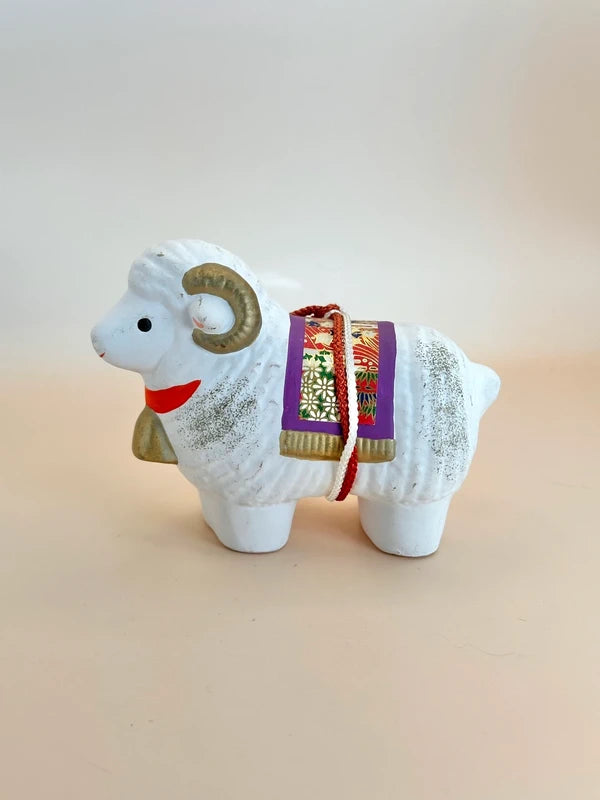 FT188 - Vintage Japanese Zodiac Sheep Figurine