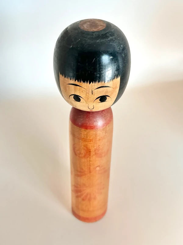 K25047 - Traditional Naruko kokeshi by Mamoru Izu 伊豆護