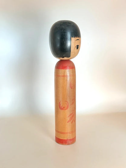 K25047 - Traditional Naruko kokeshi by Mamoru Izu 伊豆護