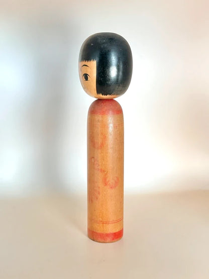 K25047 - Traditional Naruko kokeshi by Mamoru Izu 伊豆護