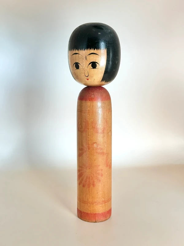 K25047 - Traditional Naruko kokeshi by Mamoru Izu 伊豆護