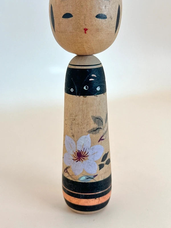 K10124 - Spring Starflower Omiyage Kokeshi Doll