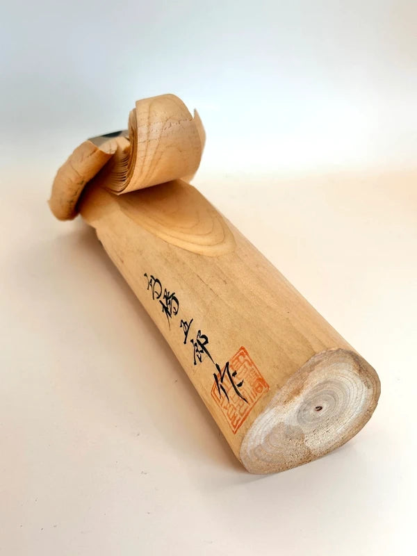 K25050 - Sasano Ittobori hawk wood carving