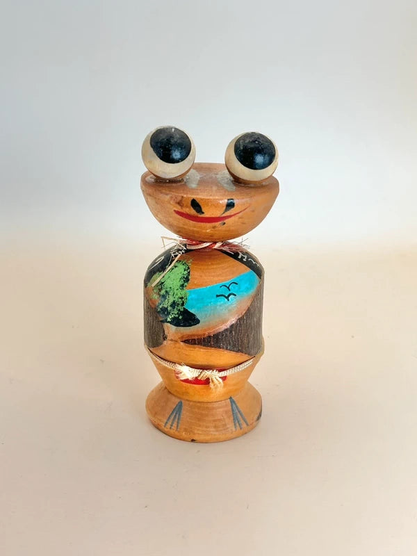 K10127 - Frog Kokeshi from Gero Onsen 下呂温泉