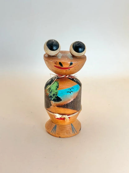 K10127 - Frog Kokeshi from Gero Onsen 下呂温泉