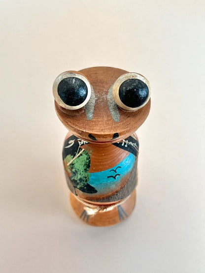 K10127 - Frog Kokeshi from Gero Onsen 下呂温泉