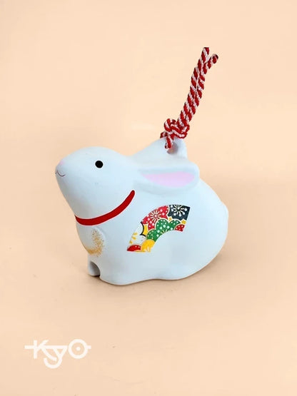 CB067 - Dorei Clay Bell Zodiac Rabbit