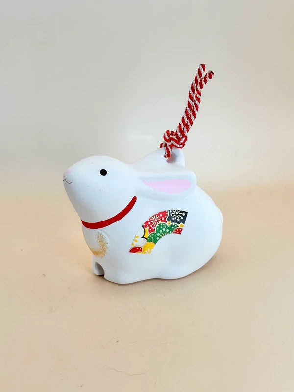 CB067 - Dorei Clay Bell Zodiac Rabbit