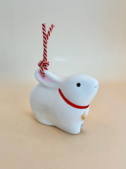 CB067 - Dorei Clay Bell Zodiac Rabbit