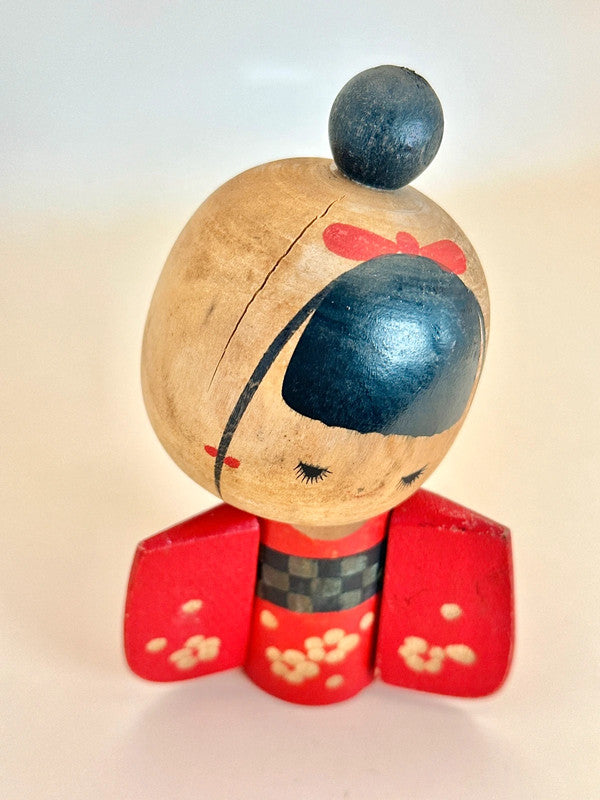K10130 - RARE Sōsaku Kokeshi by Sansaku Sekiguchi 関口三作
