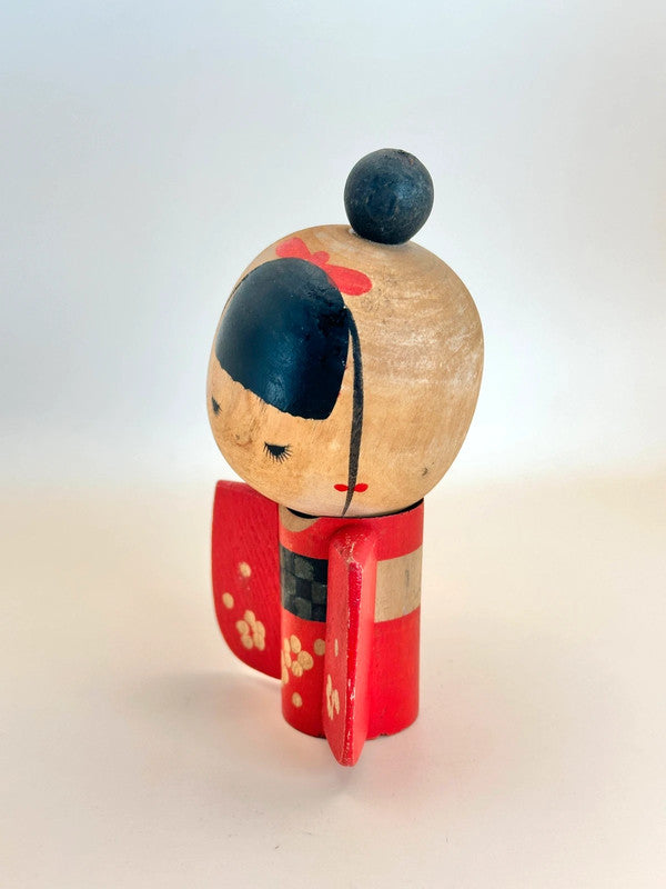K10130 - RARE Sōsaku Kokeshi by Sansaku Sekiguchi 関口三作