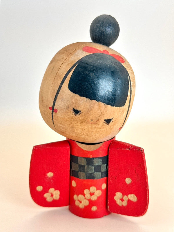 K10130 - RARE Sōsaku Kokeshi by Sansaku Sekiguchi 関口三作