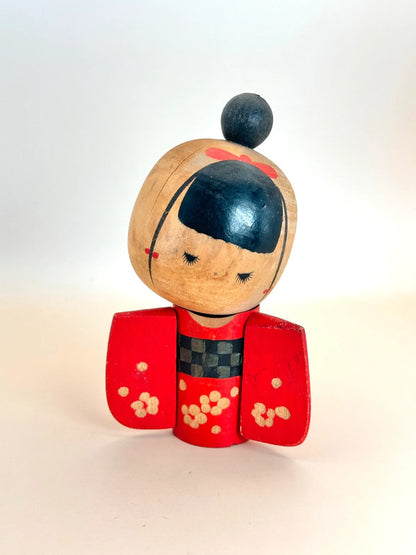 K10130 - RARE Sōsaku Kokeshi by Sansaku Sekiguchi 関口三作