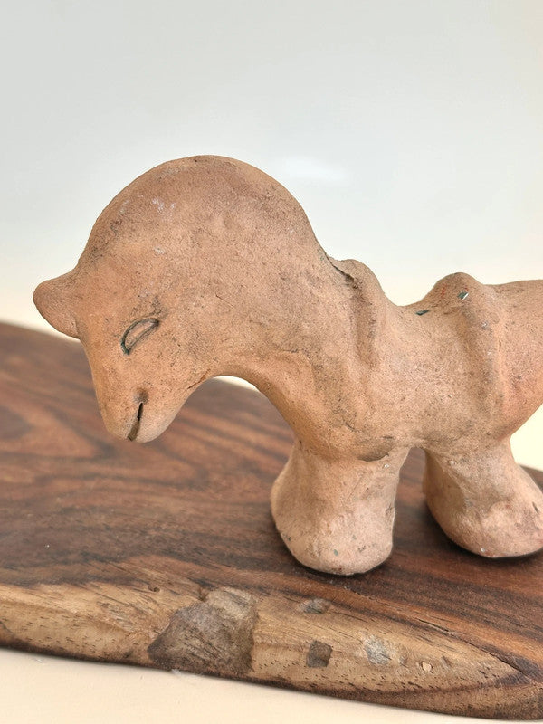 FT202 - Japan Sakai Minato-yaki - Haniwa Horse Figurine