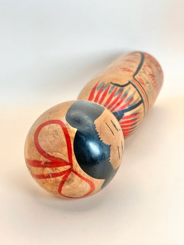 K25053 - Traditional Kijiyama Kokeshi by Kyutaro Ogura 小椋久太郎
