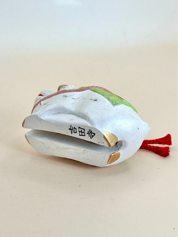 CB071 - Boar Dorei Clay Bell from Yoshidaji 吉田寺