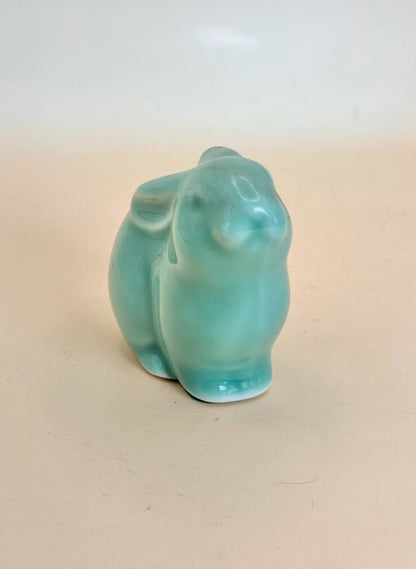 FT203 - Shofuku Eto Ceramic folktoy Rabbit 卯年