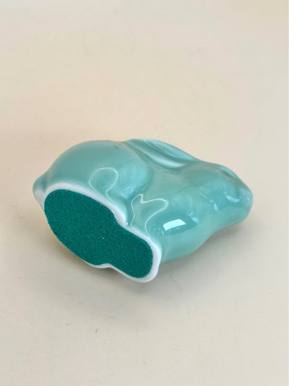 FT203 - Shofuku Eto Ceramic folktoy Rabbit 卯年