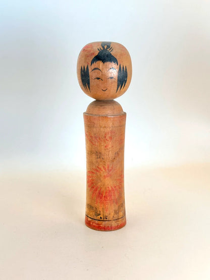 K15070 - Traditional Naruko kokeshi by Masanori Kishi 岸正規