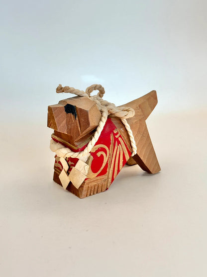 FT206 - Tosa Inu wooden folk toy 土佐犬
