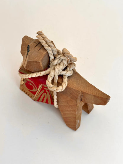 FT206 - Tosa Inu wooden folk toy 土佐犬