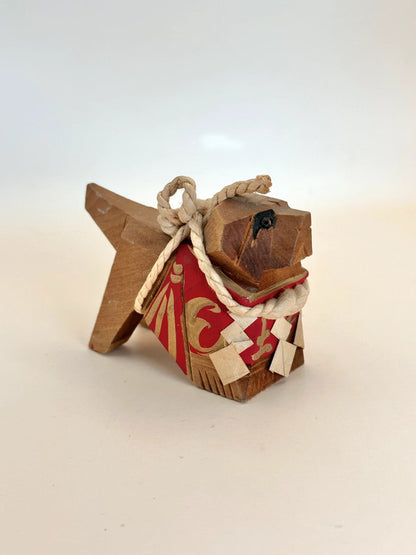 FT206 - Tosa Inu wooden folk toy 土佐犬