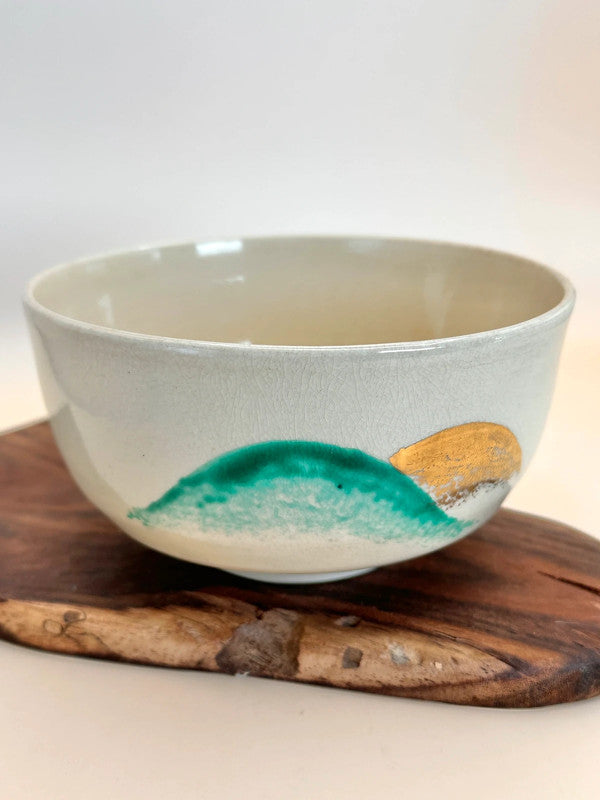 TB30 - Kyoto Kiyomizu-yaki Matcha Bowl Chawan 京焼