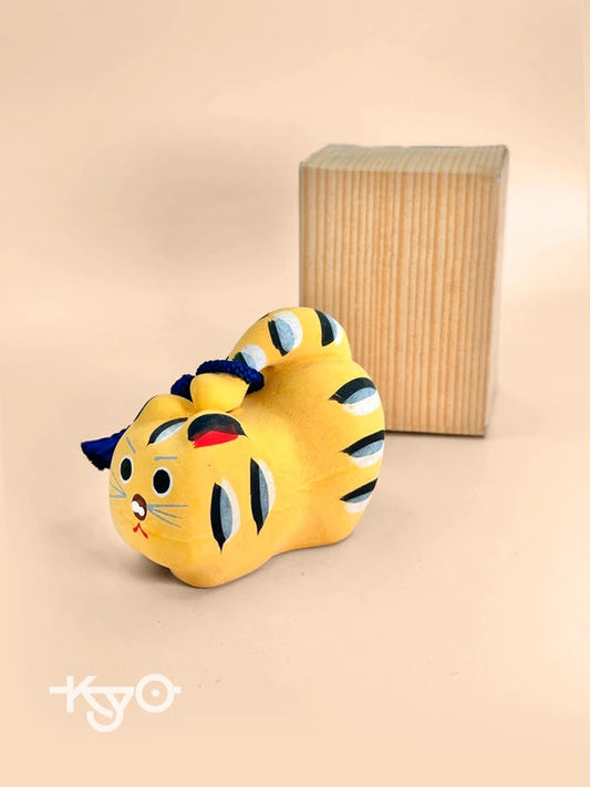 CB078 - Vintage Tiger Doreil Clay Bell 招福寅土鈴