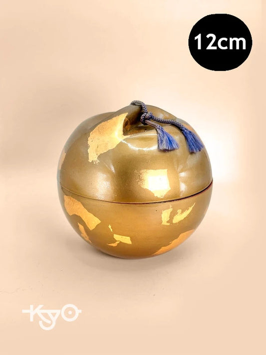 TB35 - Vintage Japan Lacquerware Box in Gold