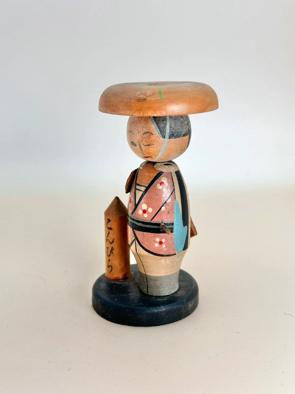 K10138 - Omiyage Kokeshi Shimizu Jirocho 清水次郎長