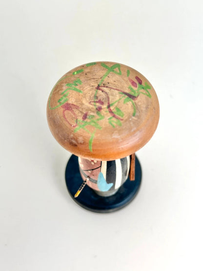 K10138 - Omiyage Kokeshi Shimizu Jirocho 清水次郎長