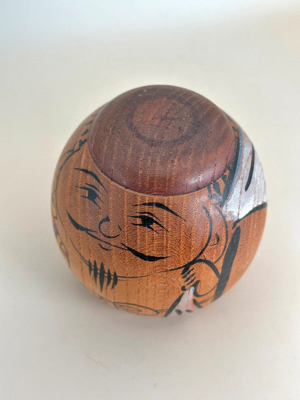 K10152 - Sōsaku Kokeshi Daikokuten by Shinkichi Matsutani 松谷伸吉