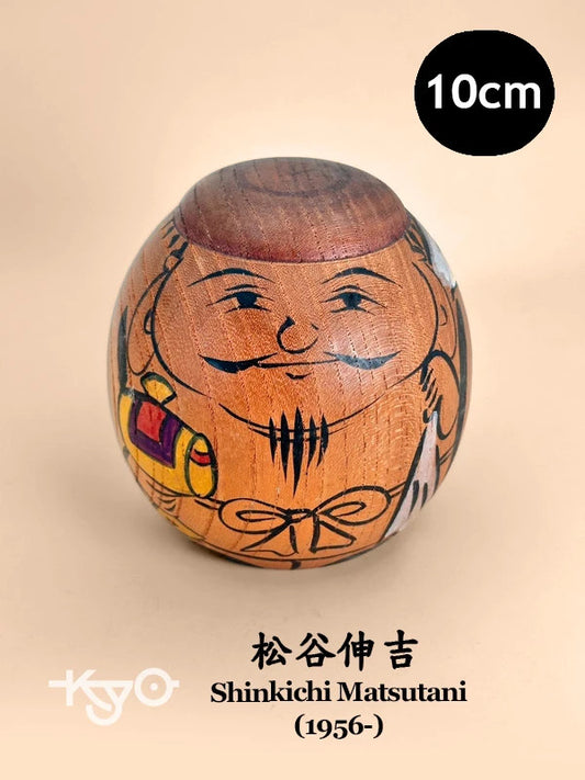 K10152 - Sōsaku Kokeshi Daikokuten by Shinkichi Matsutani 松谷伸吉