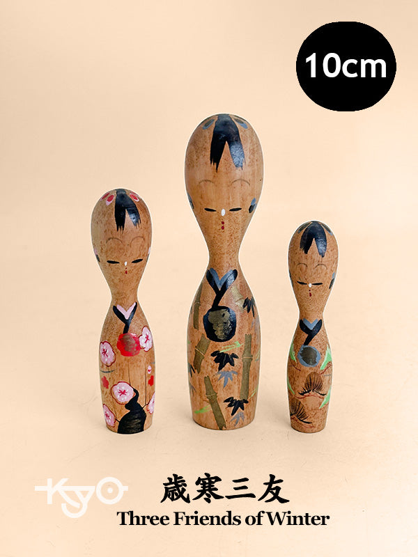 K10216 - Sosaku of Three Friends of Winter 歳寒三友