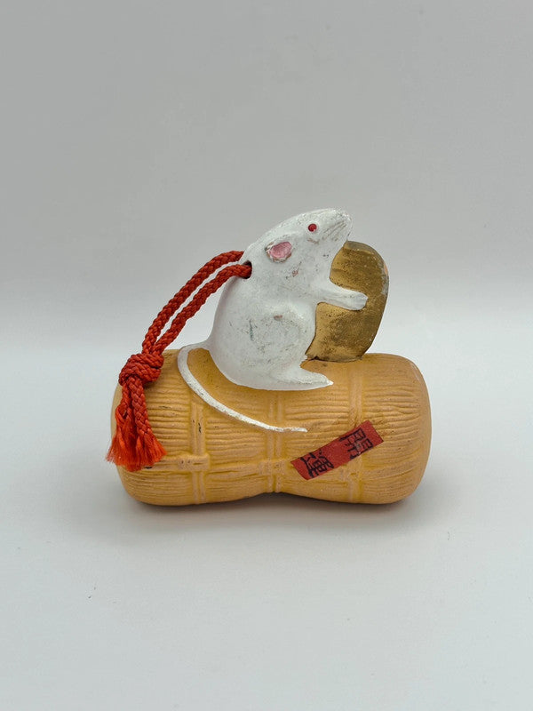CB007 - Clay bell ornament Dorei Rat