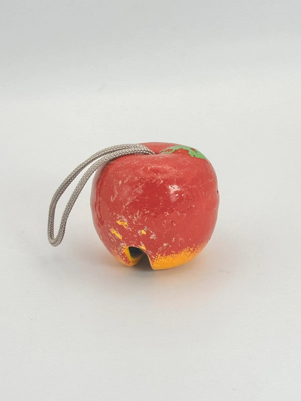CB027 - Apple-Shaped Clay bell ornament Dorei