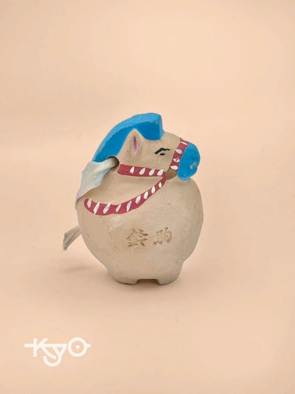 CB002 - Clay bell ornament Dorei Horse Miyazaki Jingu