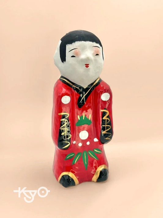 FT09 - Paper mache Hokosan Hariko doll
