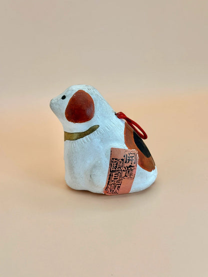 CB028 - Tsurumi Clay bell ornament Dorei  鶴見獄