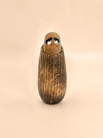 Daruma kokeshi vintage Nasu