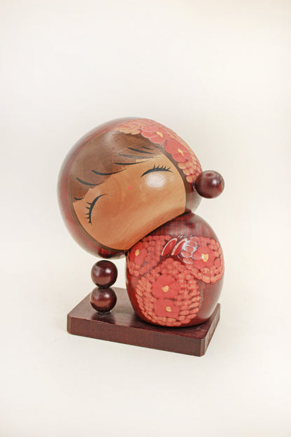K15165 - Sosaku Kokeshi by Tamura Chie 田村千栄
