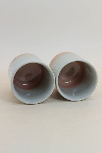 TB342 - Hagi-yaki yunomi tea cup set 萩焼