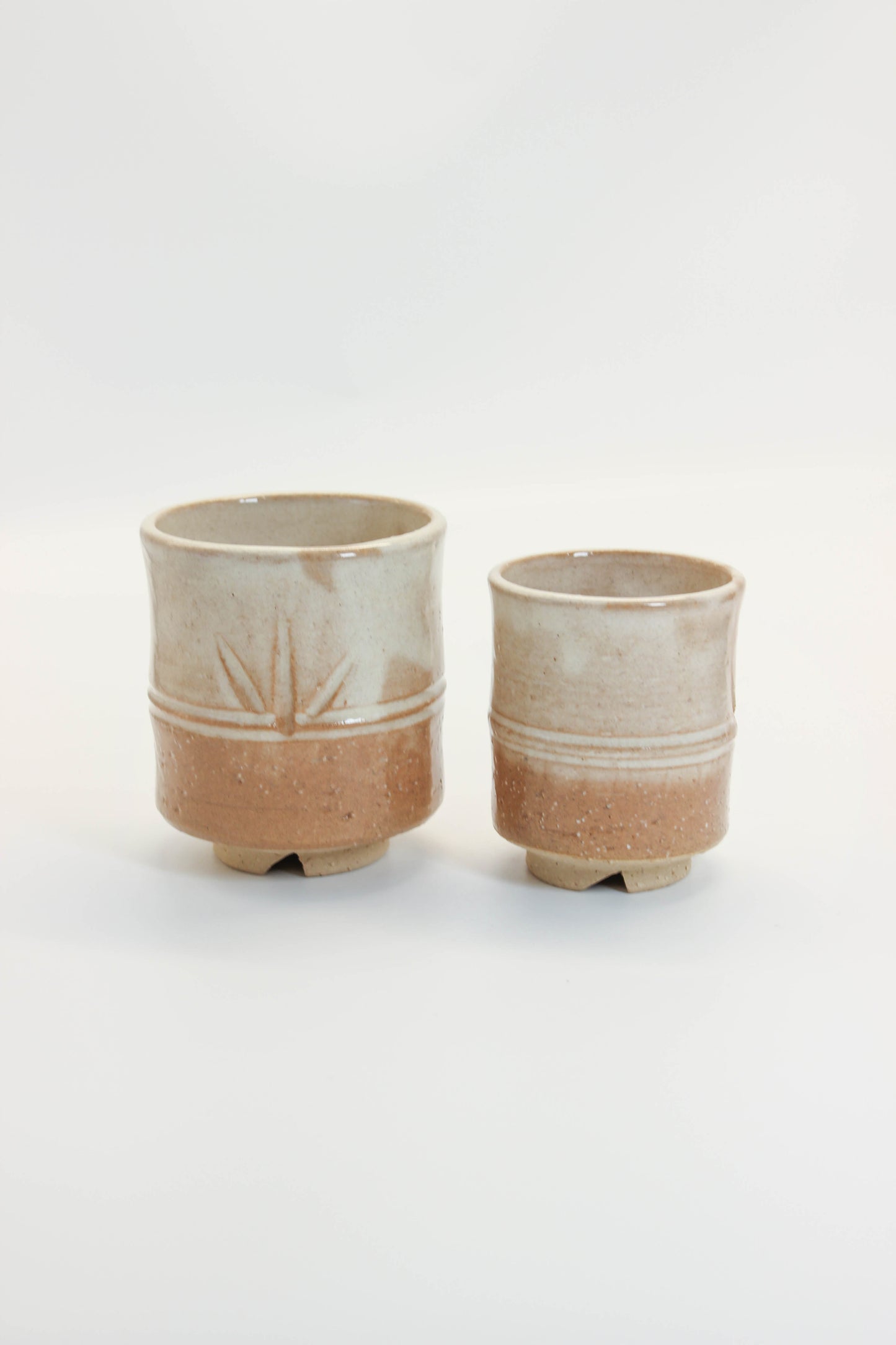 TB344 - Hagiden-gama Hagi-yaki tea cup 萩焼