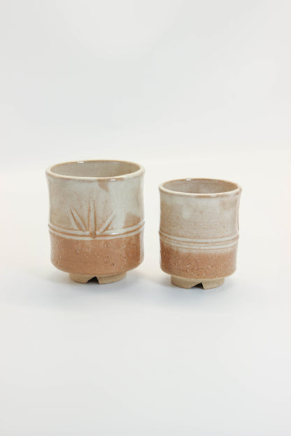 TB344 - Hagiden-gama Hagi-yaki tea cup 萩焼