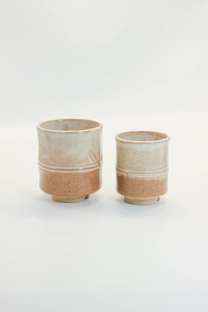 TB344 - Hagiden-gama Hagi-yaki tea cup 萩焼