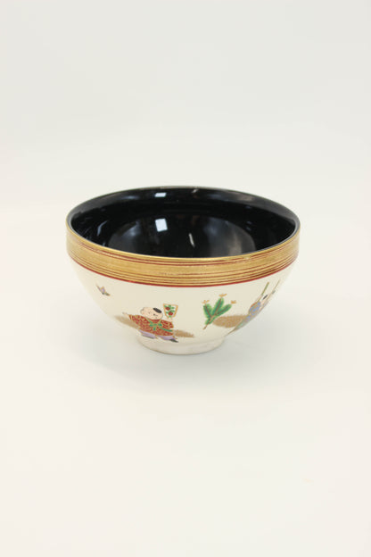 TC114 - Matcha bowl chawan Kyo-yaki 京焼