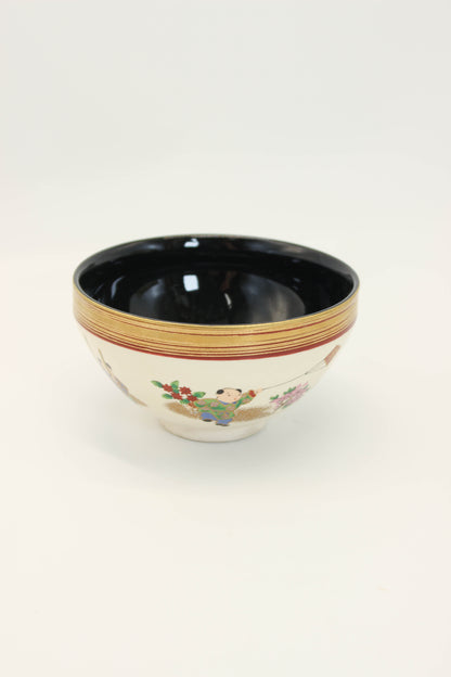 TC114 - Matcha bowl chawan Kyo-yaki 京焼