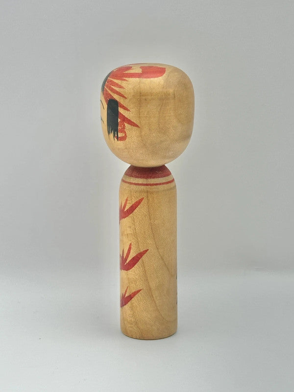 Kokeshi traditionnel Hijiori par Okuyama Koji