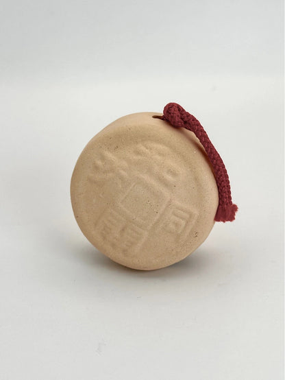 CB024 - Clay bell ornament Kozen Dorei 古銭鈴