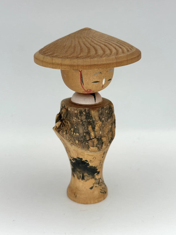 Poupée kokeshi souvenir Onsen vintage